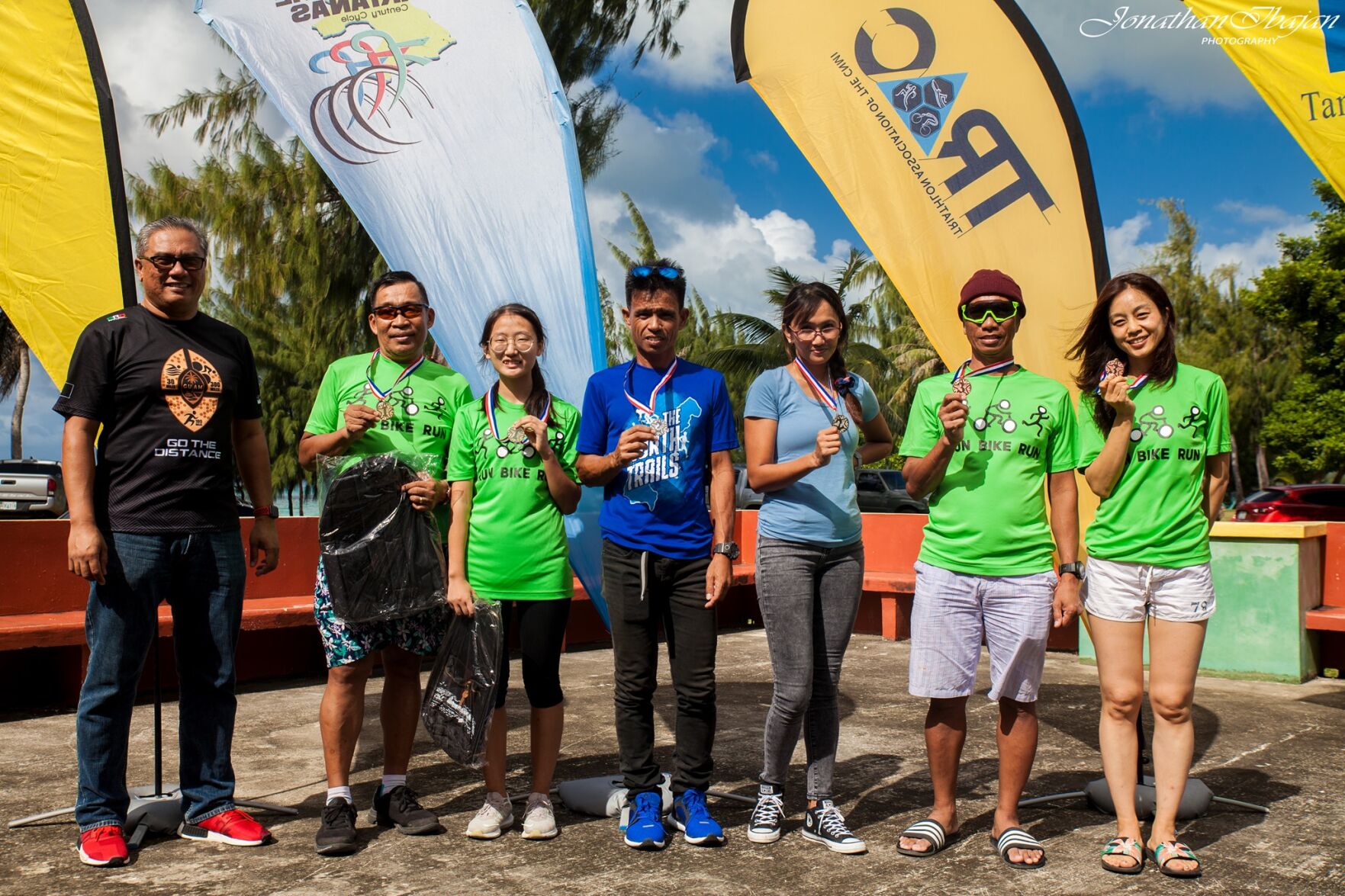 Three teams triumph in 5th Saipan Duathlon